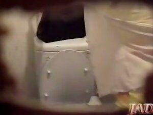 Hidden cam masturbating girl in the toilet gets orgasm