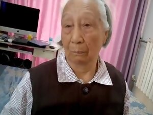 Old Chinese Granny Gets Fucked