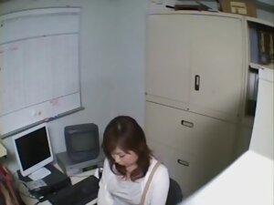 Incredible Jap secretary crammed in voyeur hardcore video