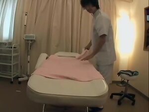 Cute Japanese bitch got slammed at a massage salon